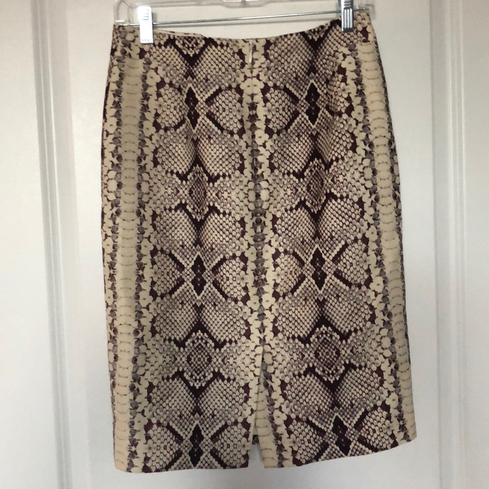 J.Crew Python Print Pencil Skirt - image 3